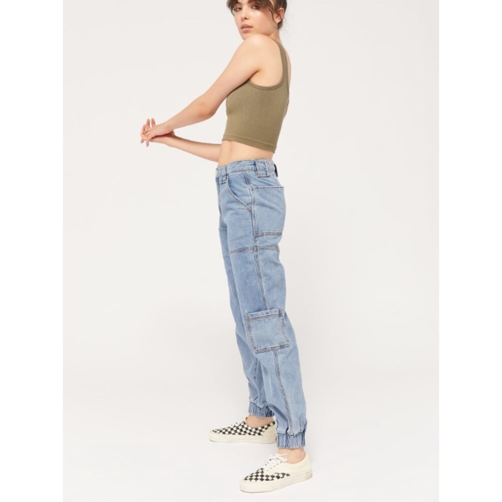 NWT BDG Cargo Jogger Jean - Light Wash